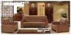 leather finished office sofa