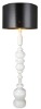 White modem floor lamp 7036F