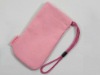 2012 customized velvet bag for packing