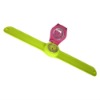 Fashion silicone slap watch with customer's logo