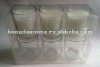 2012 Fashional 3pcs/box Pillar Candle Wax With Ribbon