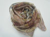 Muhi Color Gradient Tone Wrinkle Chiffon Scarf