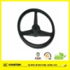 Plastic steering wheel