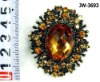 Fashion alloy brooch