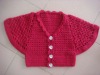 Ladies crochet cardigan