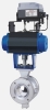 GTHV series miniature pneumatic V type ball valve