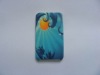 printed watercolor silicone  case for Touch 2