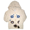 [LEAP]Girls' sweater with handwork flower(Child garment,child wear)