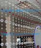 Beaded door curtain ( QX-BDC43 ) , door curtain , beaded curtain crystal curtain