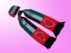 soccer scarf,football scarf,sports scarf,jacquard scarf Spain fan scarf,sport scarf,2010 world cup fan scarf