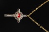 Jesus cross necklace