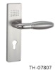 security door handle lock