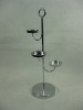 metal nickeled tealite candle stand