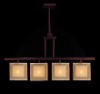 Iron craft pendant lamp with double shade system/chandeliers