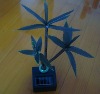 Solar fiber flowers/flower solar light /solar garden light /solar outdoor light