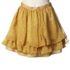 Cute Yellow Pastel Japan Print Lolita Skirt (Paypal!)girls'  Skirts