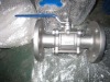 3PC Flanged ball valve