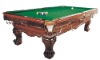 Carved Pool Table