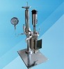 High pressure glass reactor