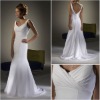 Strapless  Satin and Tull Wedding Gown  KL018