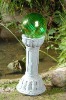 polyresin solar garden light