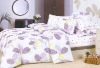 Reactive printed Twill bed sheet