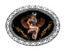 Ed Hardy fashion belt buckle, hip hop belt buckle