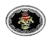 Ed Hardy fashion belt buckle, hip hop belt buckle