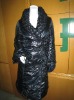 Lady's down coat(padding coat winter coat, ISO9001:2000,offer OEM service,design service,buyer label service)