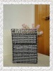 decorative hand-woven storage drawers