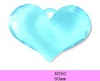 acrylic heart bead