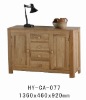 solid oak sideboard