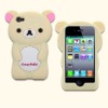 Toy building block flexible silicone case for iphone 4