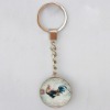 Alloy and Glass Key Chain