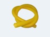 Yellow corrugated tube