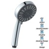 5 Fucntion Bathroom Bubbling Shower Head B4516