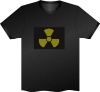 New Design Music Activated Flashing EL T-Shirt