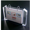 2012 best selling exquisite clear acrylic calendar stand