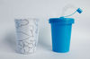 drinking cup 180ml,250ml,PS clear Cup,Plastic straw cup