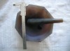 Agate mortar pestle