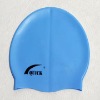 Simple color printing silicone swimming cap