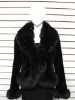 Beautiful rex rabbit fur  coat