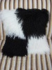 Black And White Tibet Lamb Pillow