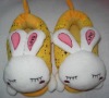 Animal slipper,plush slipper,indoor slipper,velour slipper