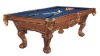 Carved Pool Table