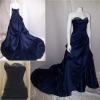 Nice Beaded Taffeta Bridal Wedding Gown HS015