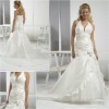 Strapless  Satin and Tull Wedding Gown  KL002