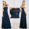 Skillfully Appliqued Bridesmaid Dress  BMS052