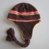 knitted hat with earflap