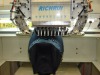 single head embroidery machine+double sequin device